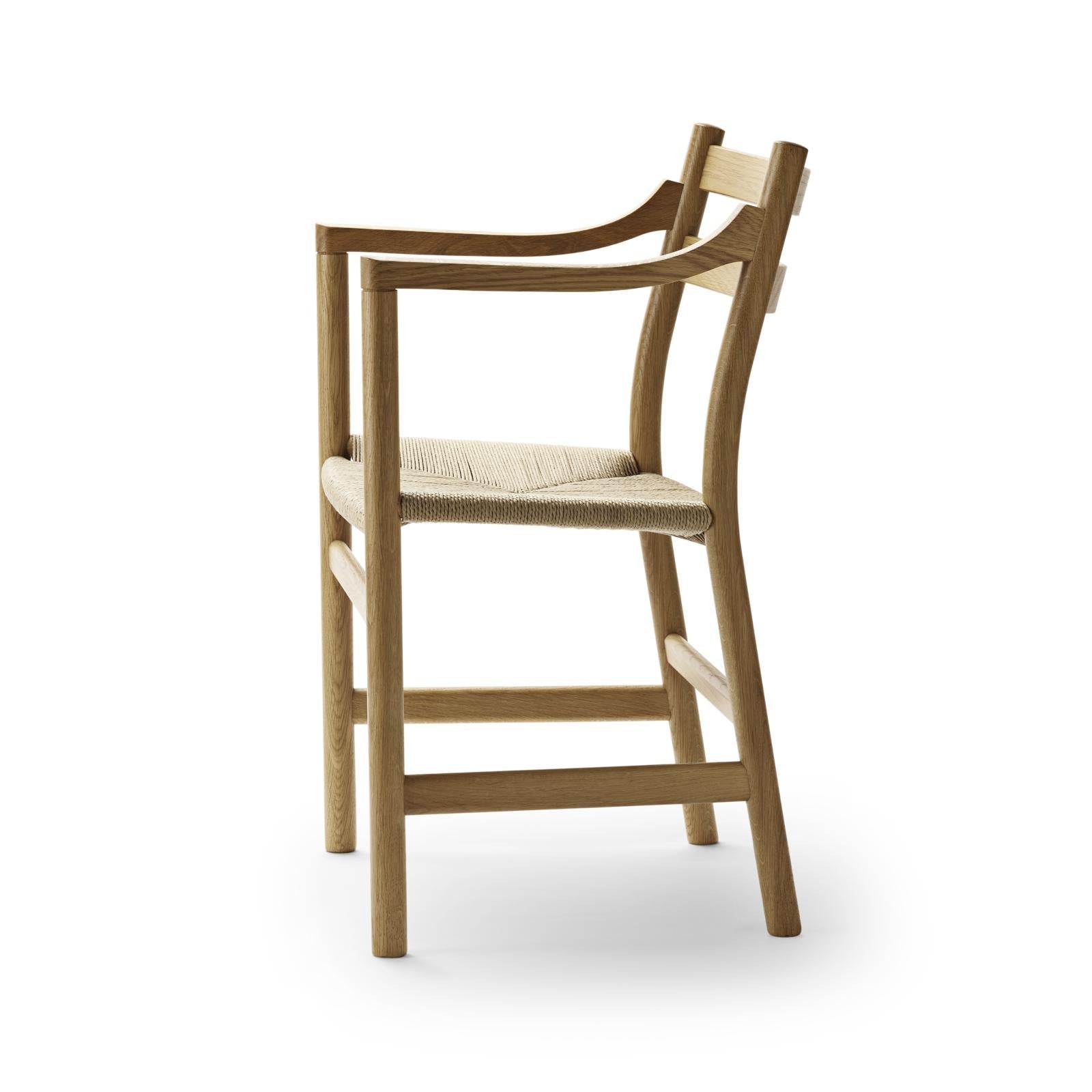 [product_category]-Carl Hansen Ch46 Chair, Oiled Oak/Natural-Carl Hansen-CH46-natural-oiledoak-CAR-2