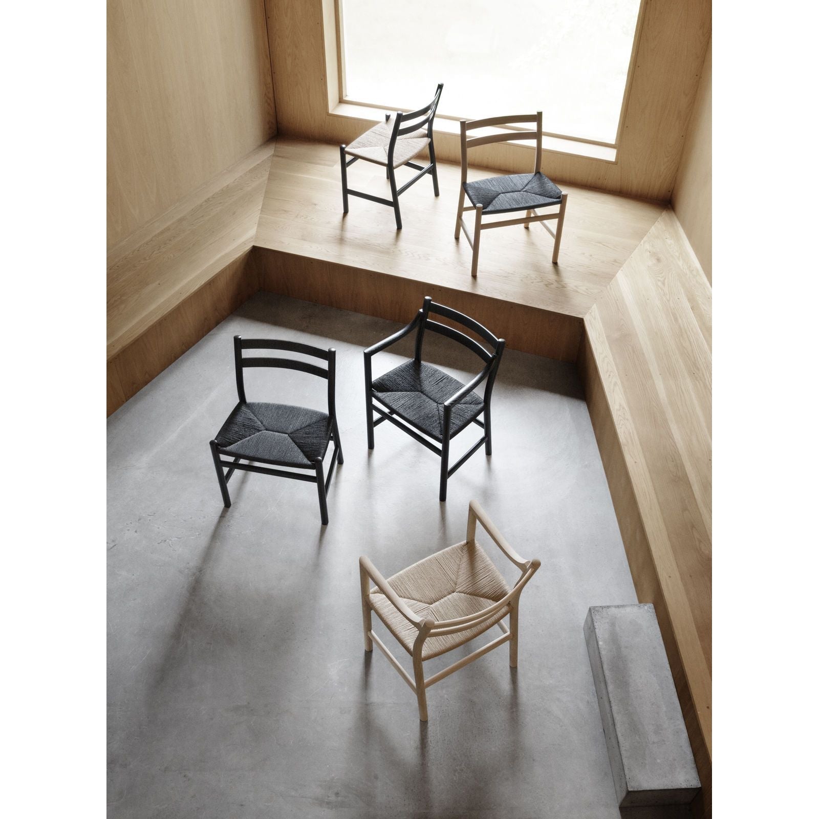 [product_category]-Carl Hansen Ch46 Chair, Oiled Oak/Natural-Carl Hansen-CH46-natural-oiledoak-CAR-4