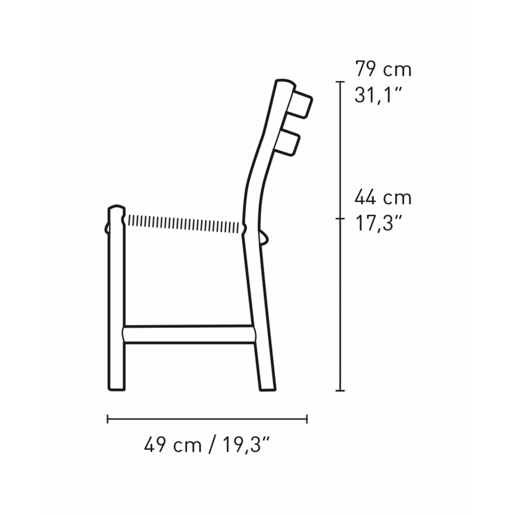 [product_category]-Carl Hansen Ch47 Chair Oak Smoke Colored Oil, Natural Cord-Carl Hansen-CH47-oak-smokedoil-papercord-natural-CAR-5