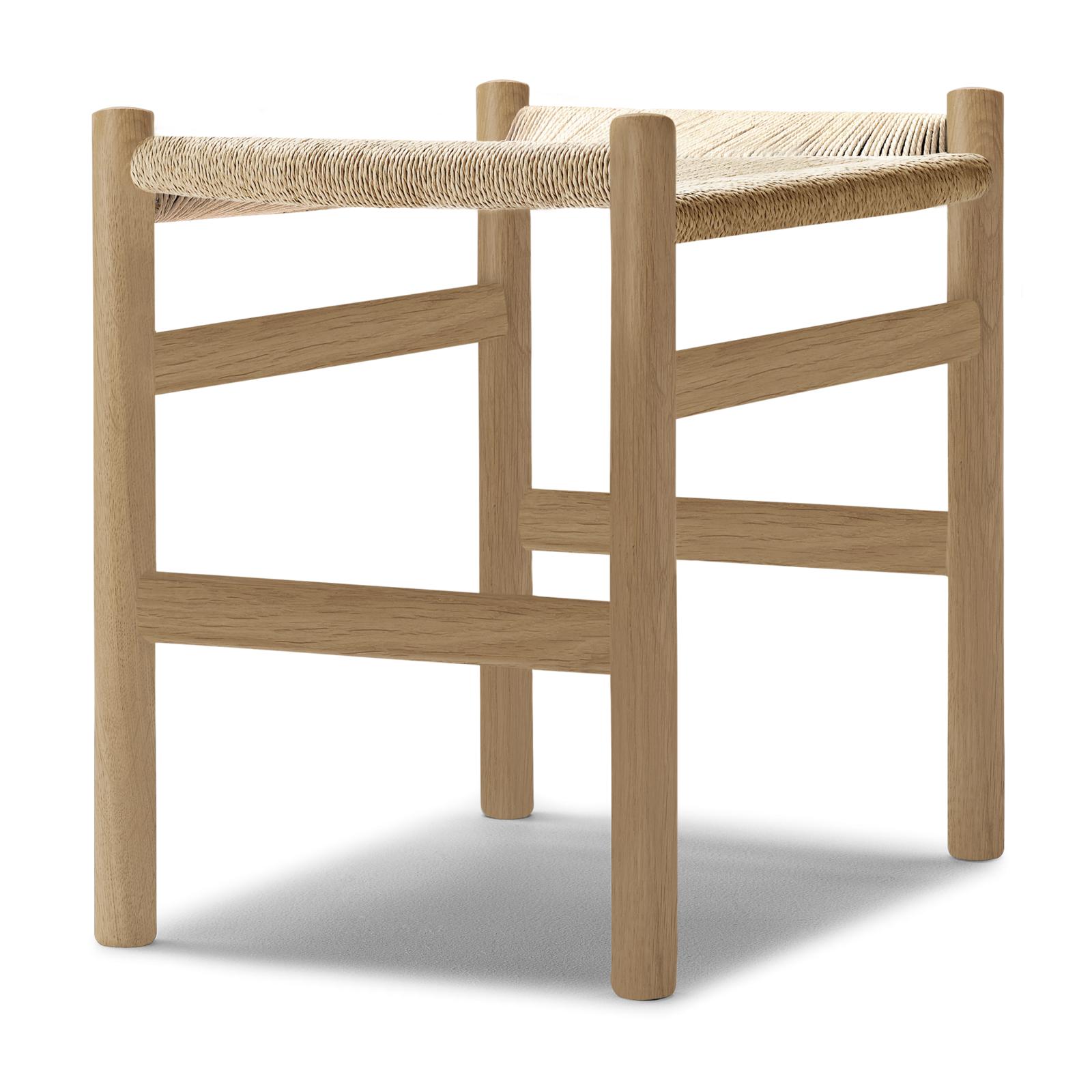 [product_category]-Carl Hansen Ch53 Stool For Ch44, Soaped Oak/Natural-Carl Hansen-5710954267798-020-101-CH-2