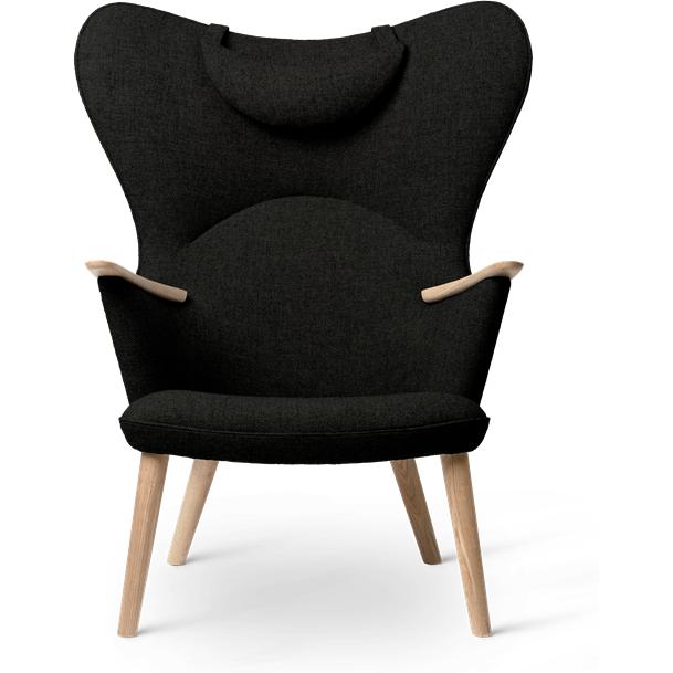 [product_category]-Carl Hansen Ch78 Mama Bear Lounge Chair, Oak Soap/Dark Green Fiord 0991-Carl Hansen-5714413722118-CH7890-CAR-1