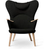  CH78 Mama Bear Lounge Chair Oak Soap/Dark Green Fiord 0991