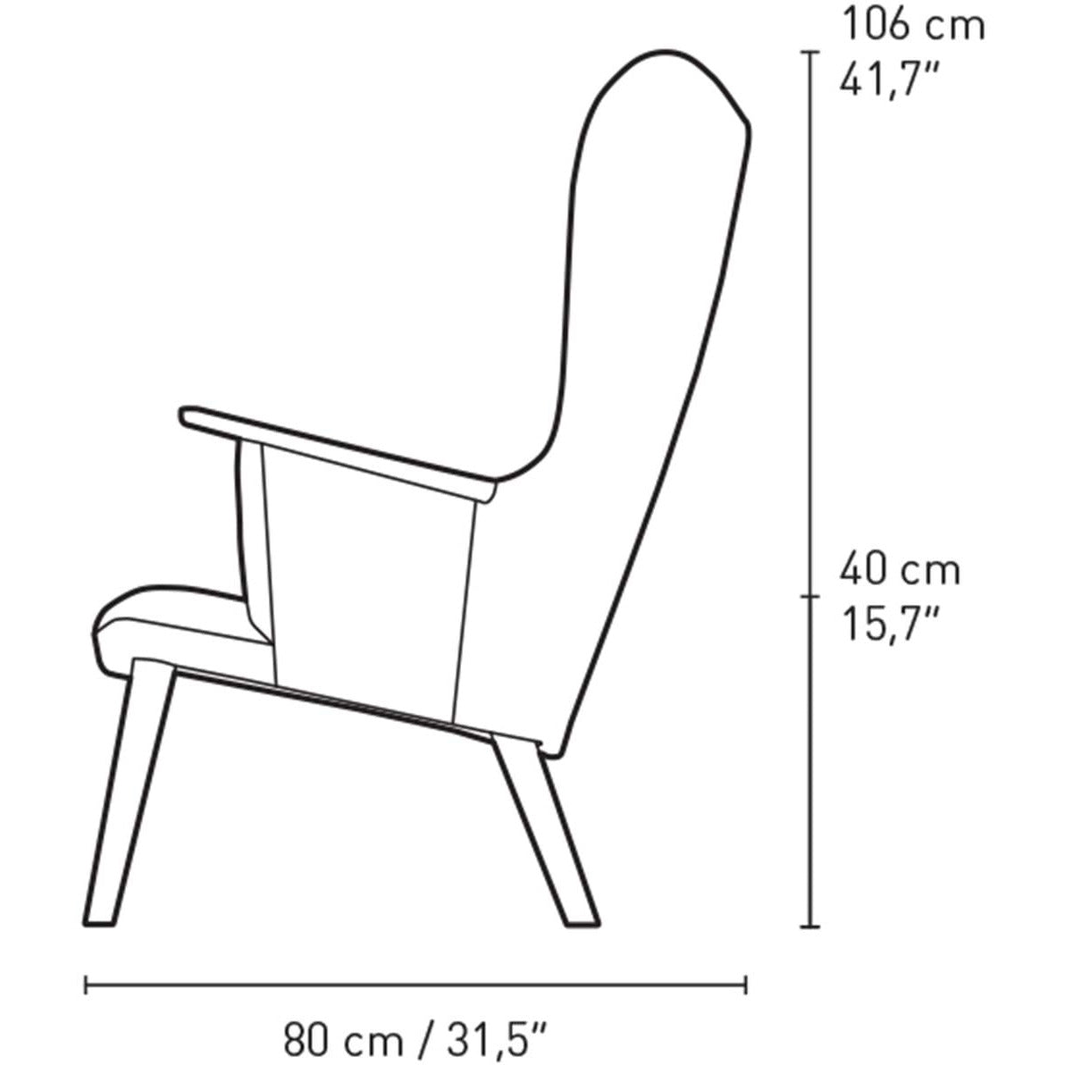 [product_category]-Carl Hansen Ch78 Mama Bear Lounge Chair, Oak Soap/Gray Fiord 0151-Carl Hansen-5714413715523-CH7832-CAR-5