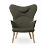  CH78 Mama Bear Lounge Chair Oak Soap/Green Fiord 0961