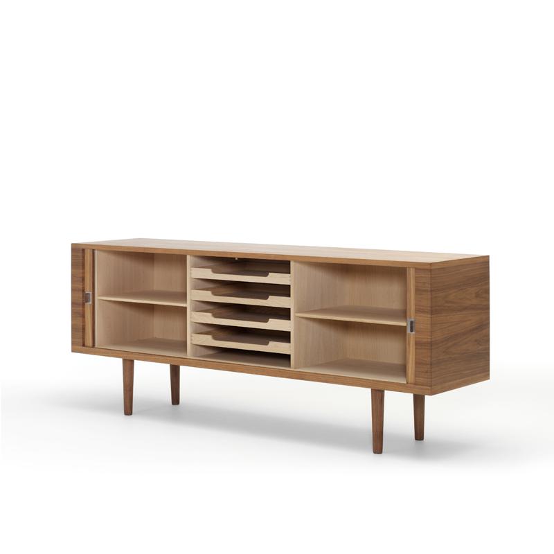 [product_category]-Carl Hansen Ch825 Credenza Cabinet, Oiled Oak-Carl Hansen-CH825-CAR-2