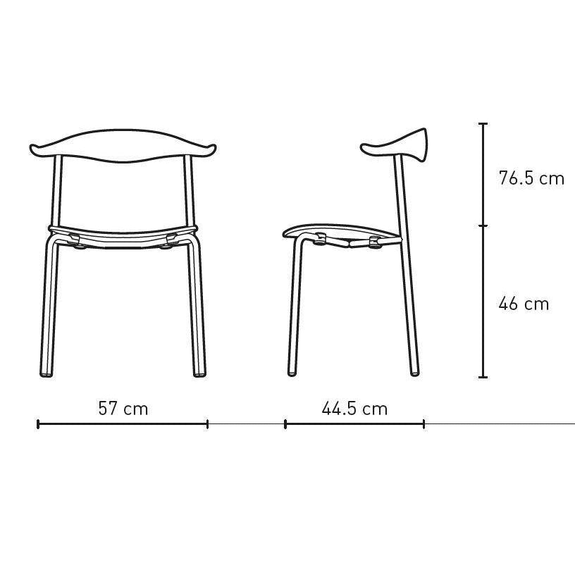 [product_category]-Carl Hansen Ch88 P Chair, Black Beech/Black Leather/Chromed-Carl Hansen-CH88P-thor301-beechblack-chromed-CAR-2