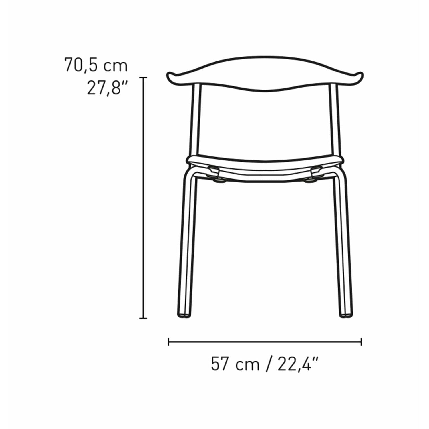 [product_category]-Carl Hansen Ch88 P Chair, Oak Smoke Oil/Thor 301 Leather-Carl Hansen-CH88P-oak-smokedoil-stainlesssteel-thor301-CAR-4