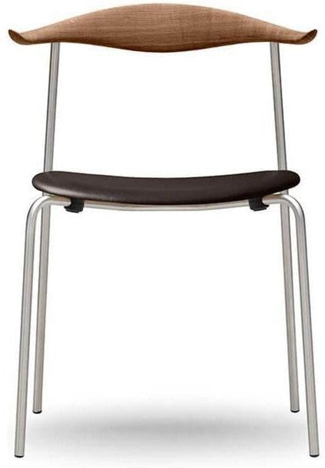 [product_category]-Carl Hansen Ch88 P Chair, Oiled Oak/Black Leather-Carl Hansen-5714413381117-CH88P-thor301-oakoiled-CAR-1