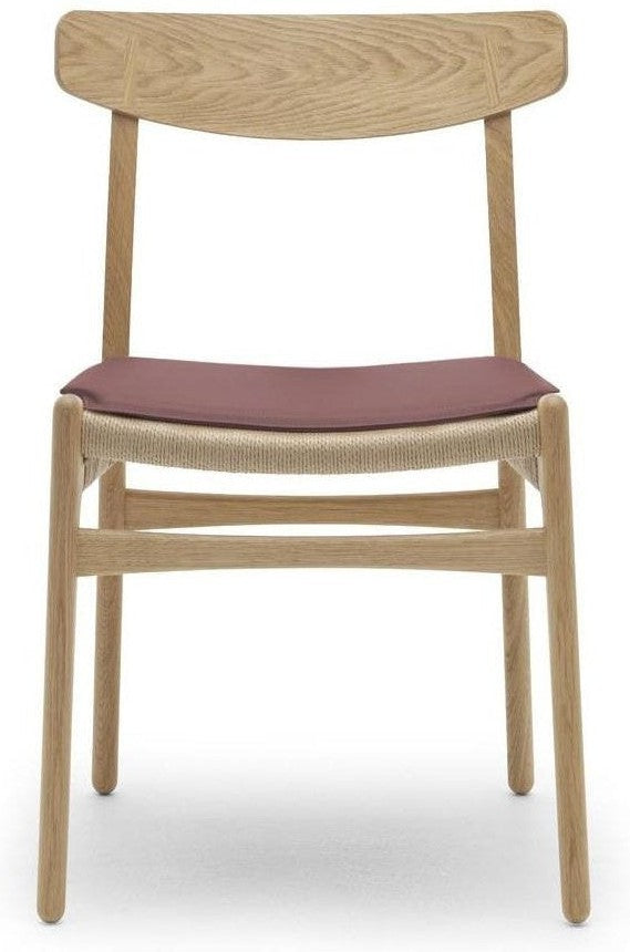 [product_category]-Carl Hansen Cushion For Ch23 Chair, Dark Red-Carl Hansen-CUCH23-loke7100-darkred-CAR-1