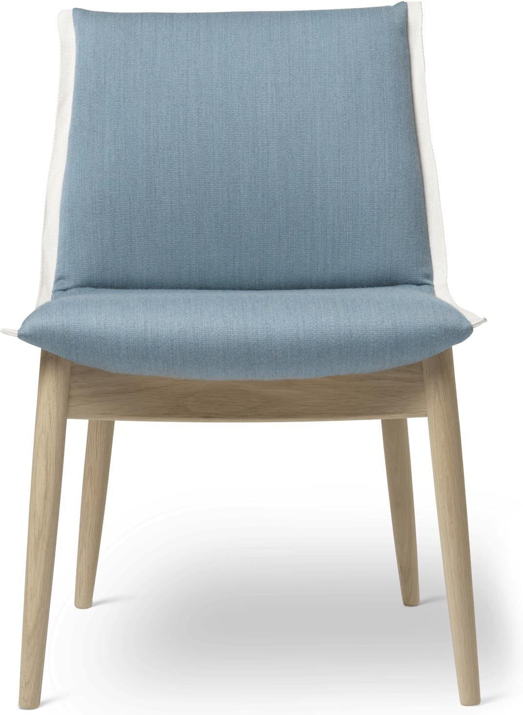 [product_category]-Carl Hansen E004 Embrace Chair, White Oiled Oak, Light Blue Fabric-Carl Hansen-E004-whiteoiled-mood3103-CAR-1