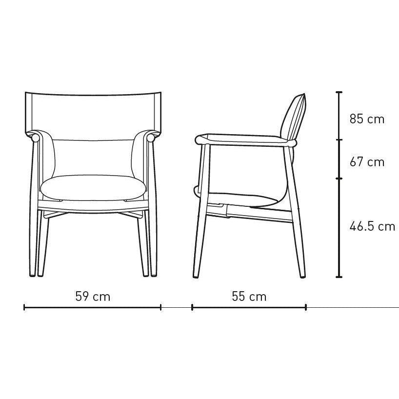 [product_category]-Carl Hansen E005 Embrace Armchair, Oiled Oak/Brown Leather-Carl Hansen-CHE005-sif95-oiledoak-CAR-5