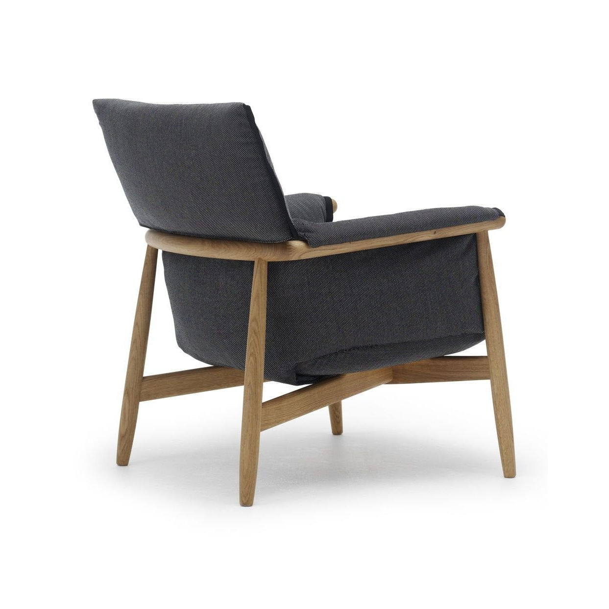 [product_category]-Carl Hansen E015 Embrace Lounge Chair, Oiled Oak/Dark Gray Fabric-Carl Hansen-5715230496169-CHE015-fiord191-oiledoak-CAR-3