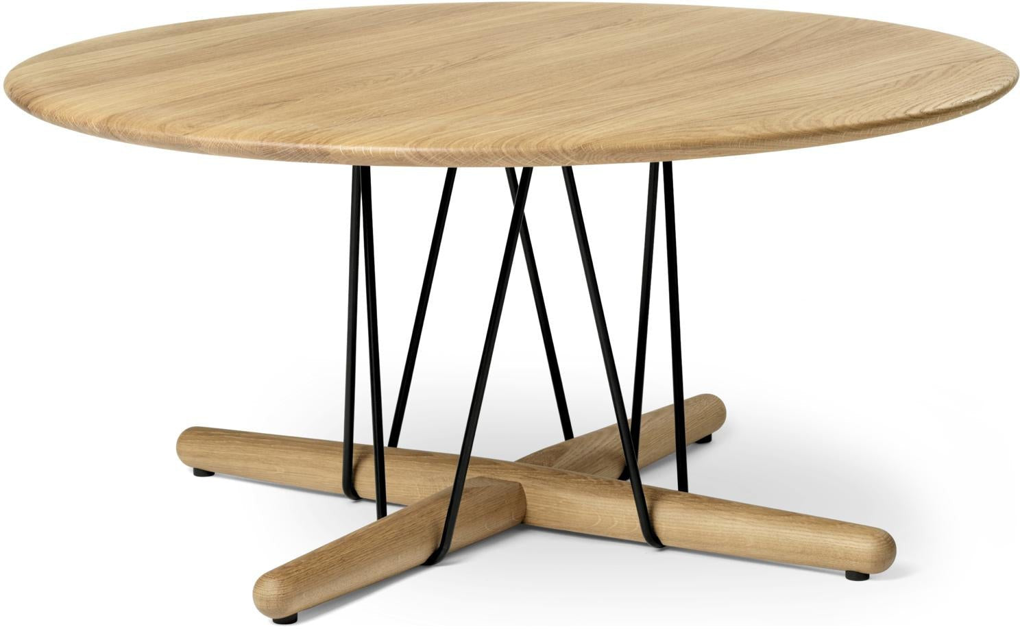 [product_category]-Carl Hansen E021 Embrace Lounge Table, Oiled Oak, ø 80cm-Carl Hansen-5714413294547-E021-800-oiledoak-CAR-1