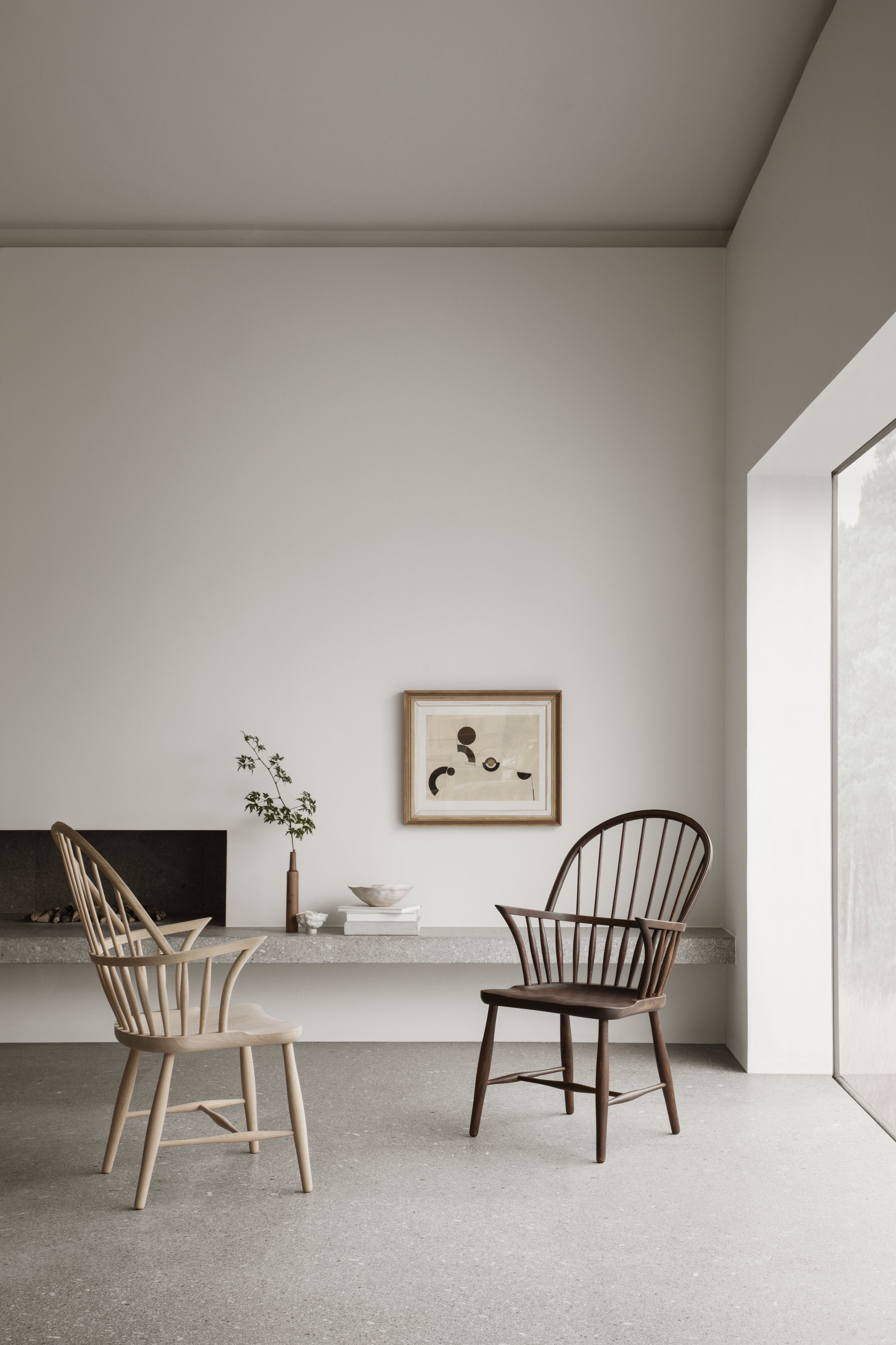 [product_category]-Carl Hansen Fh38 Windsor Chair, Smoke Colored Oil-Carl Hansen-5715230654606-FH38-020-122-FSC-70-CAR-4