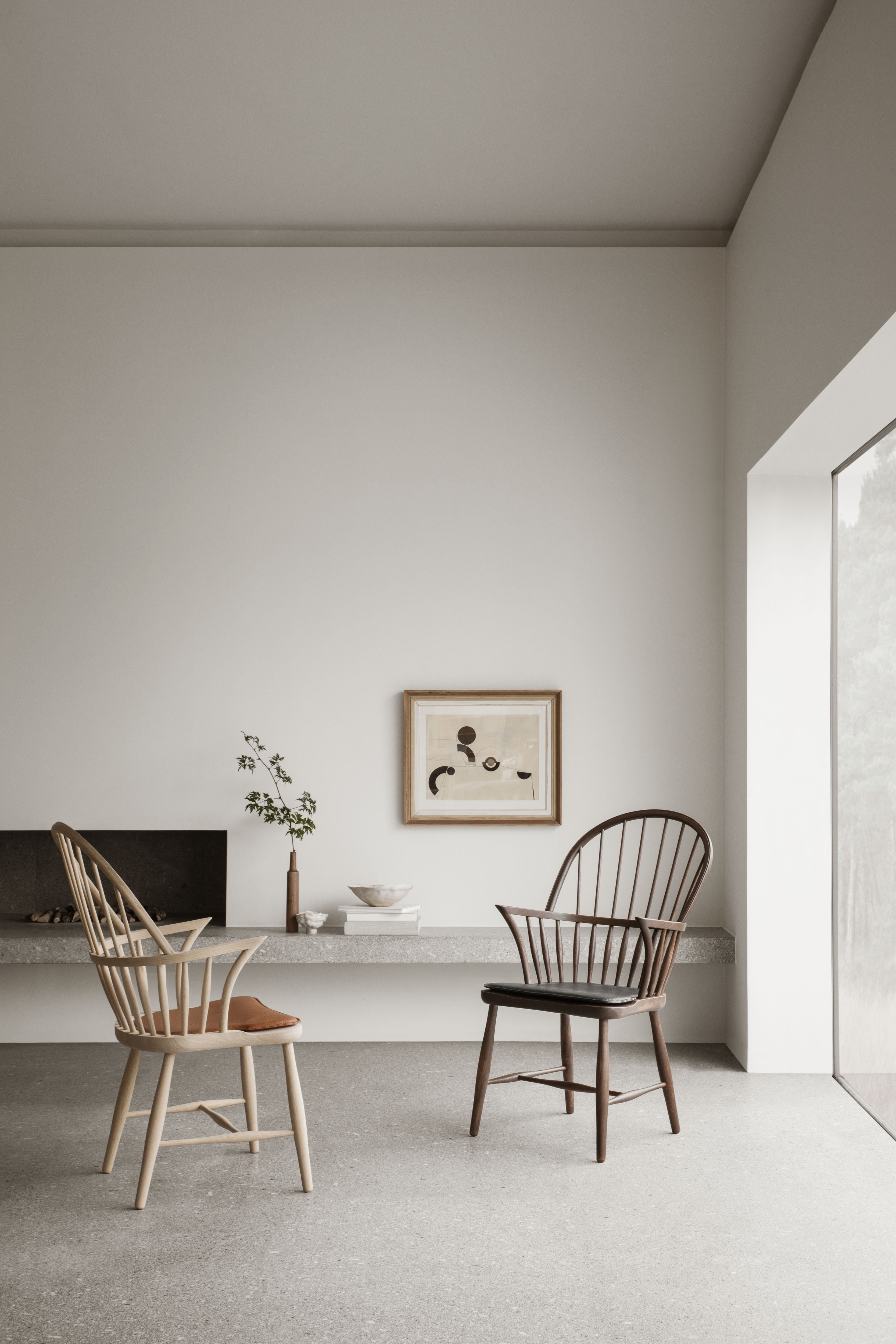 [product_category]-Carl Hansen Fh38 Windsor Chair, Smoke Colored Oil-Carl Hansen-5715230654606-FH38-020-122-FSC-70-CAR-7