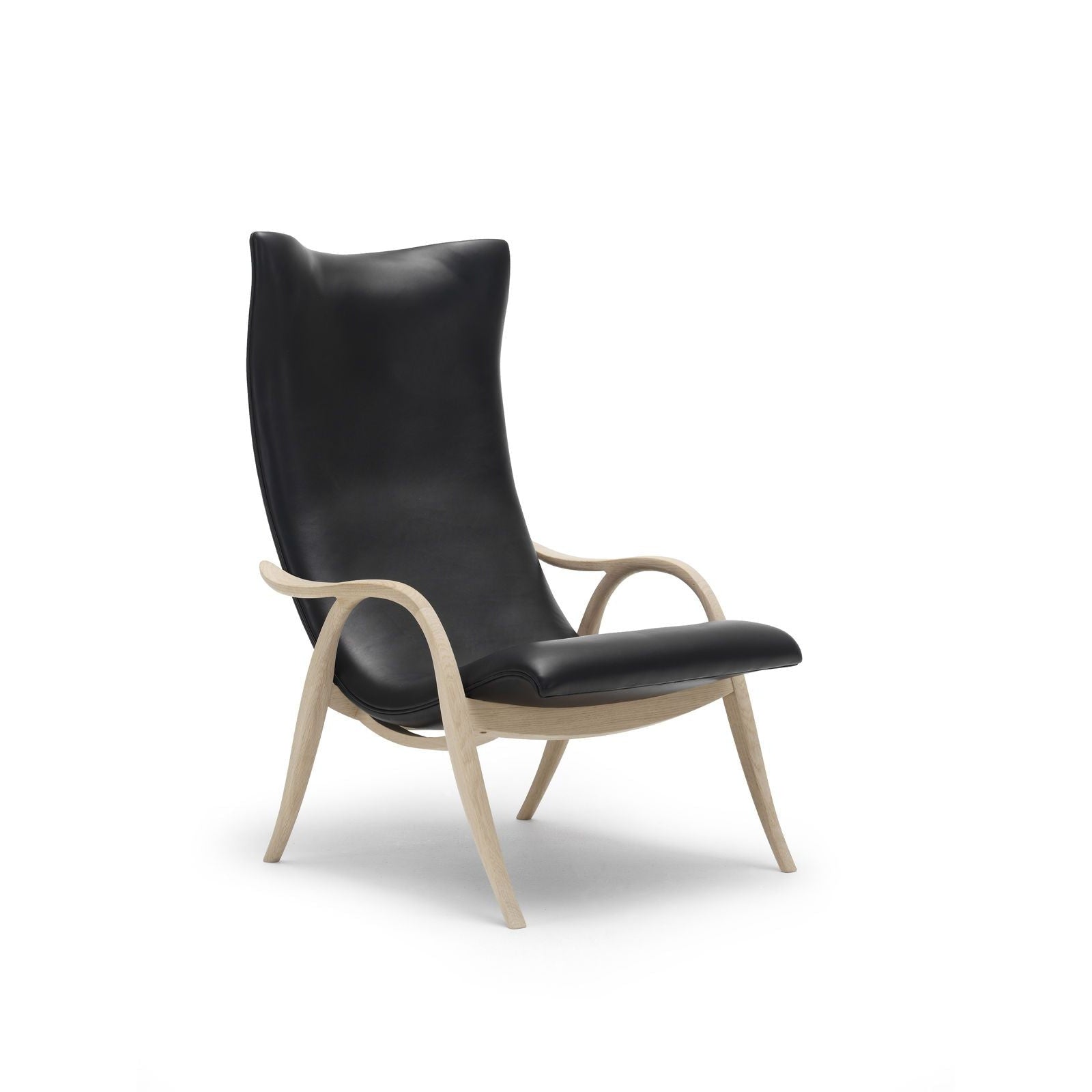 [product_category]-Carl Hansen Fh429 Signature Chair, Oiled Oak/Black Leather-Carl Hansen-CHFH429-sif98-oiledoak-CAR-2