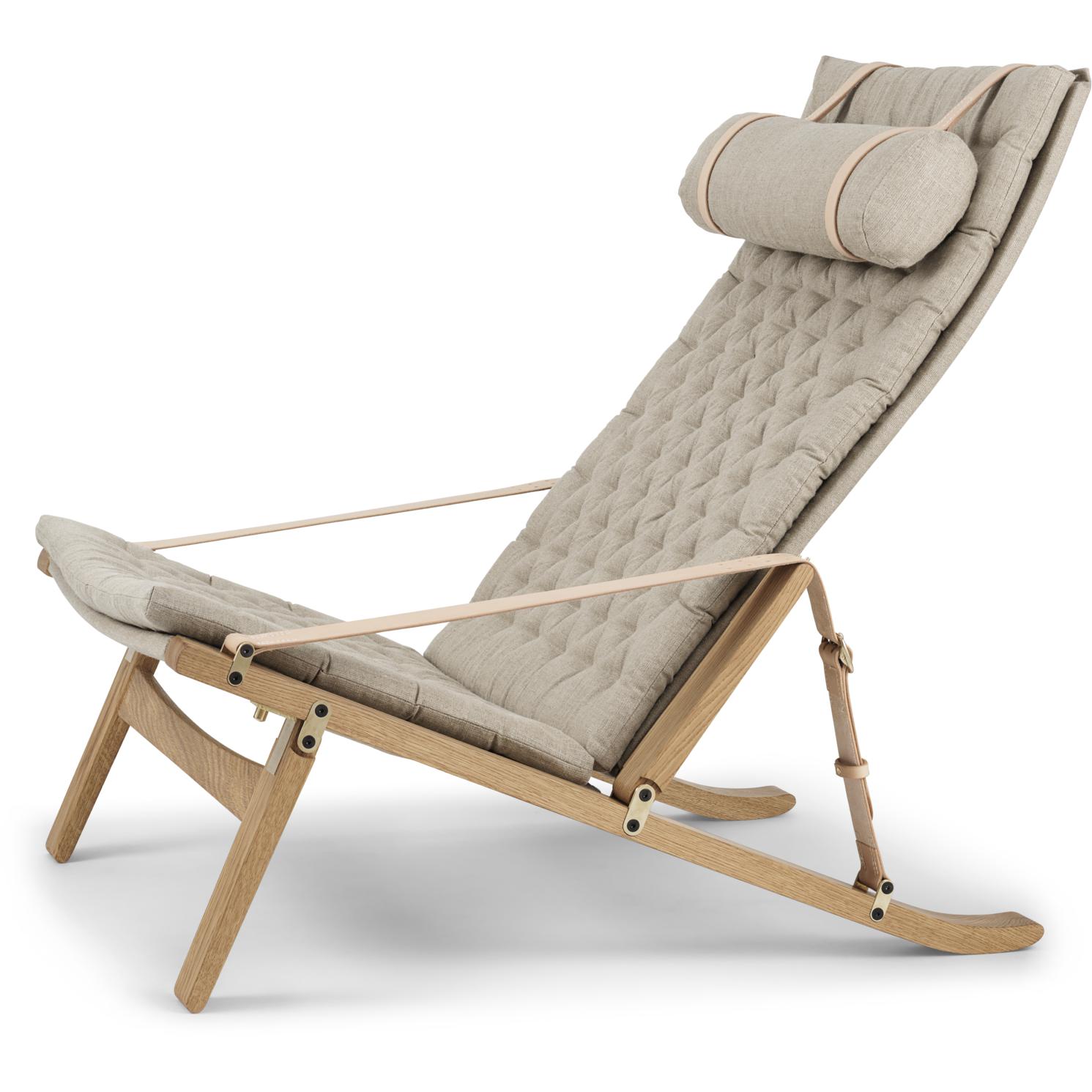 [product_category]-Carl Hansen Fk10 Plica Chair Oak Oiled/Canvas, Natural-Carl Hansen-5714413977587-FK10-Oak-Oiled-CAR-7