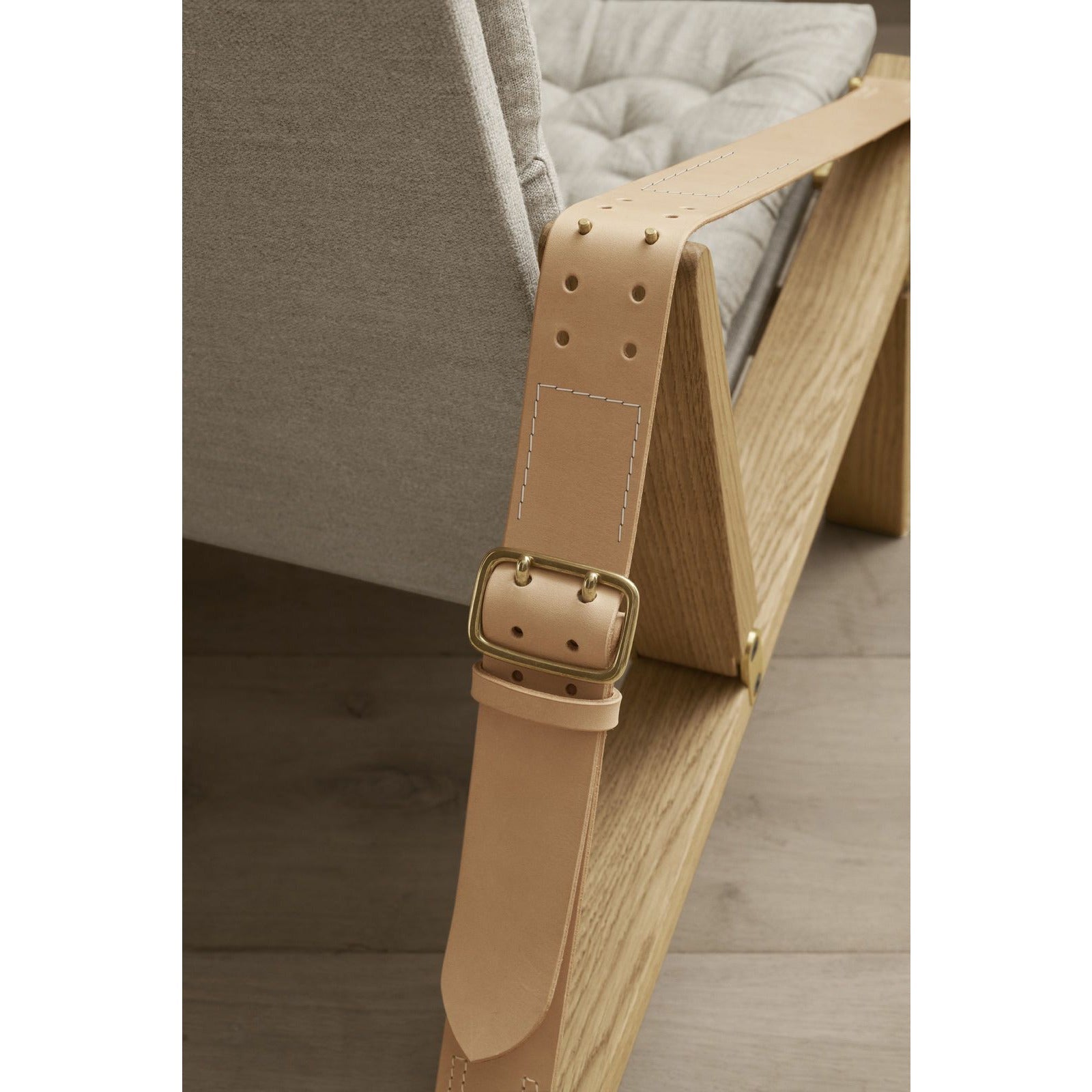 [product_category]-Carl Hansen Fk11 Plica Chair Oak Oiled/Canvas, Natural-Carl Hansen-5714413977709-FK11-Oak-oiled-CAR-15
