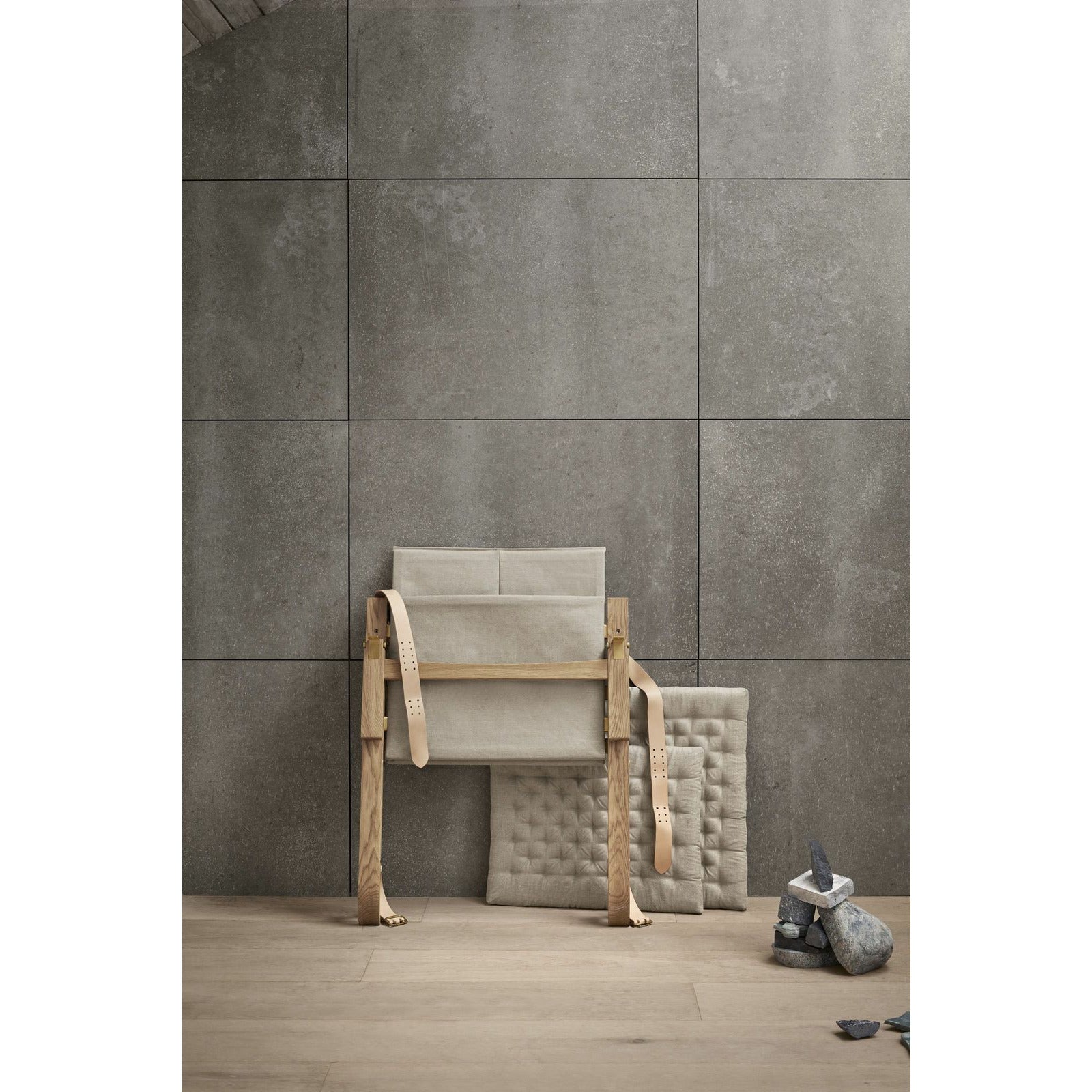 [product_category]-Carl Hansen Fk11 Plica Chair Oak Oiled/Canvas, Natural-Carl Hansen-5714413977709-FK11-Oak-oiled-CAR-16