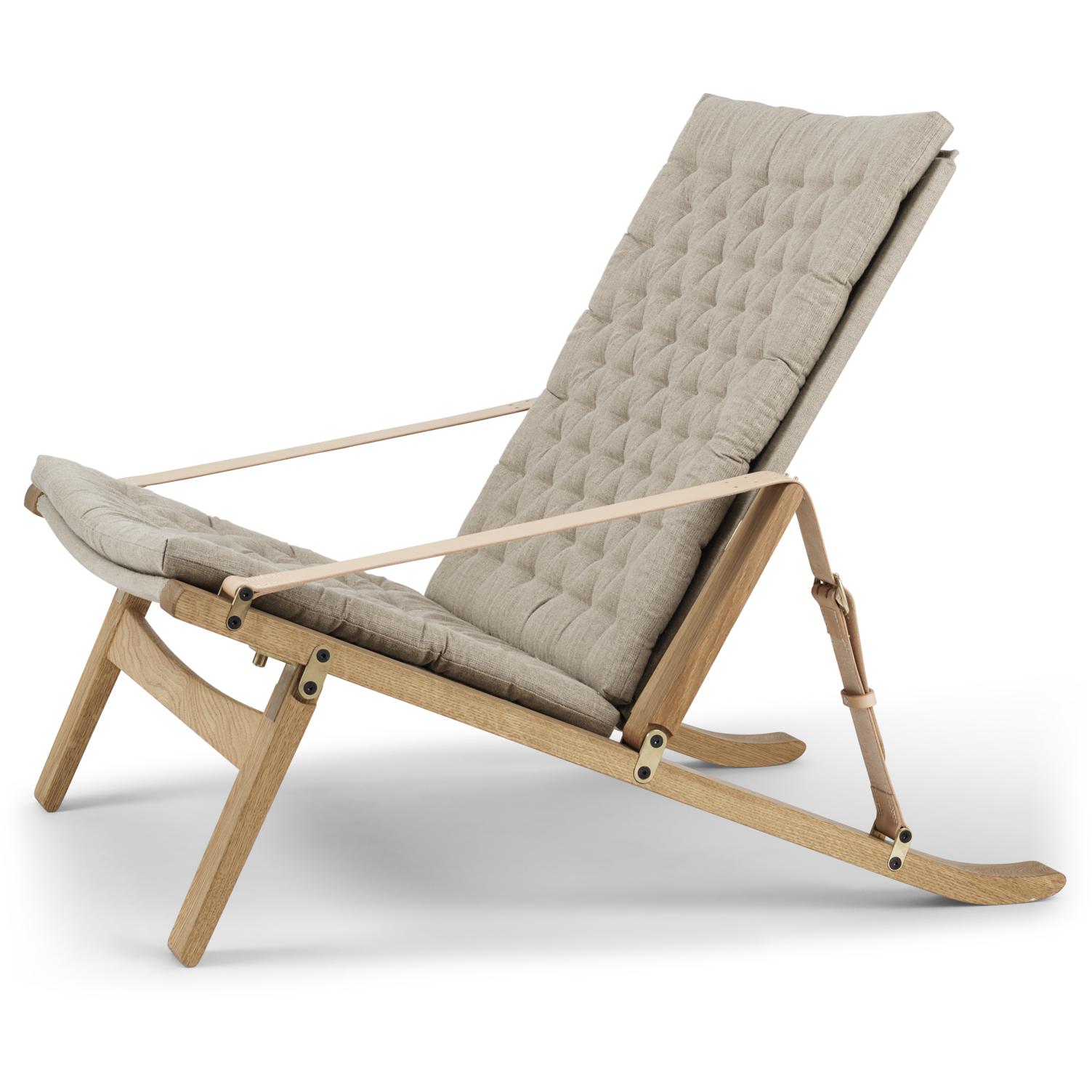 [product_category]-Carl Hansen Fk11 Plica Chair Oak Oiled/Canvas, Natural-Carl Hansen-5714413977709-FK11-Oak-oiled-CAR-4