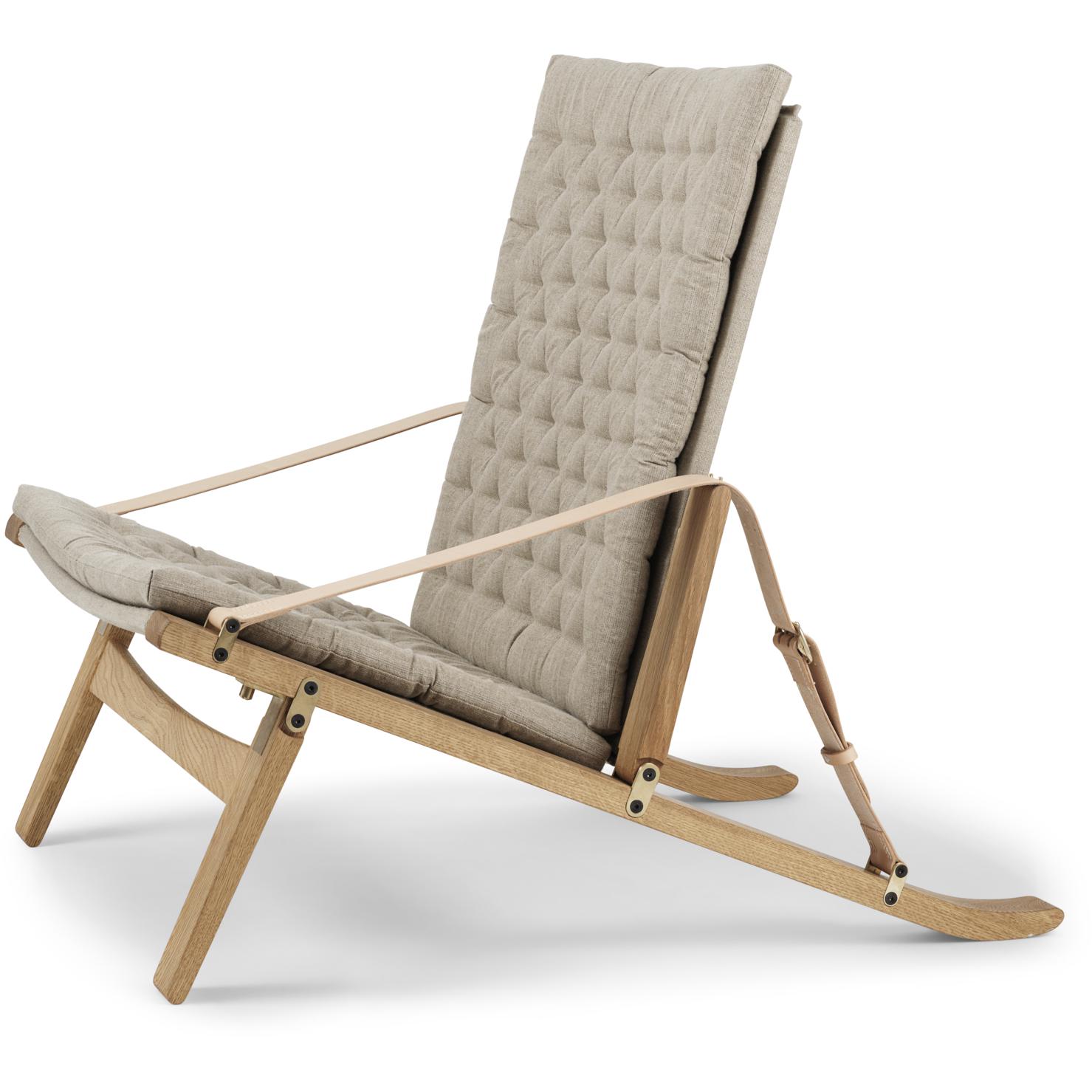 [product_category]-Carl Hansen Fk11 Plica Chair Oak Oiled/Canvas, Natural-Carl Hansen-5714413977709-FK11-Oak-oiled-CAR-7
