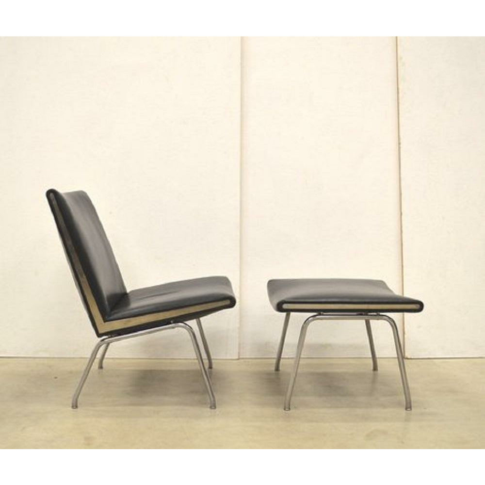 [product_category]-Carl Hansen Goatskin Samples, Black-Carl Hansen-CHSample-Goatleather-Black-CAR-2