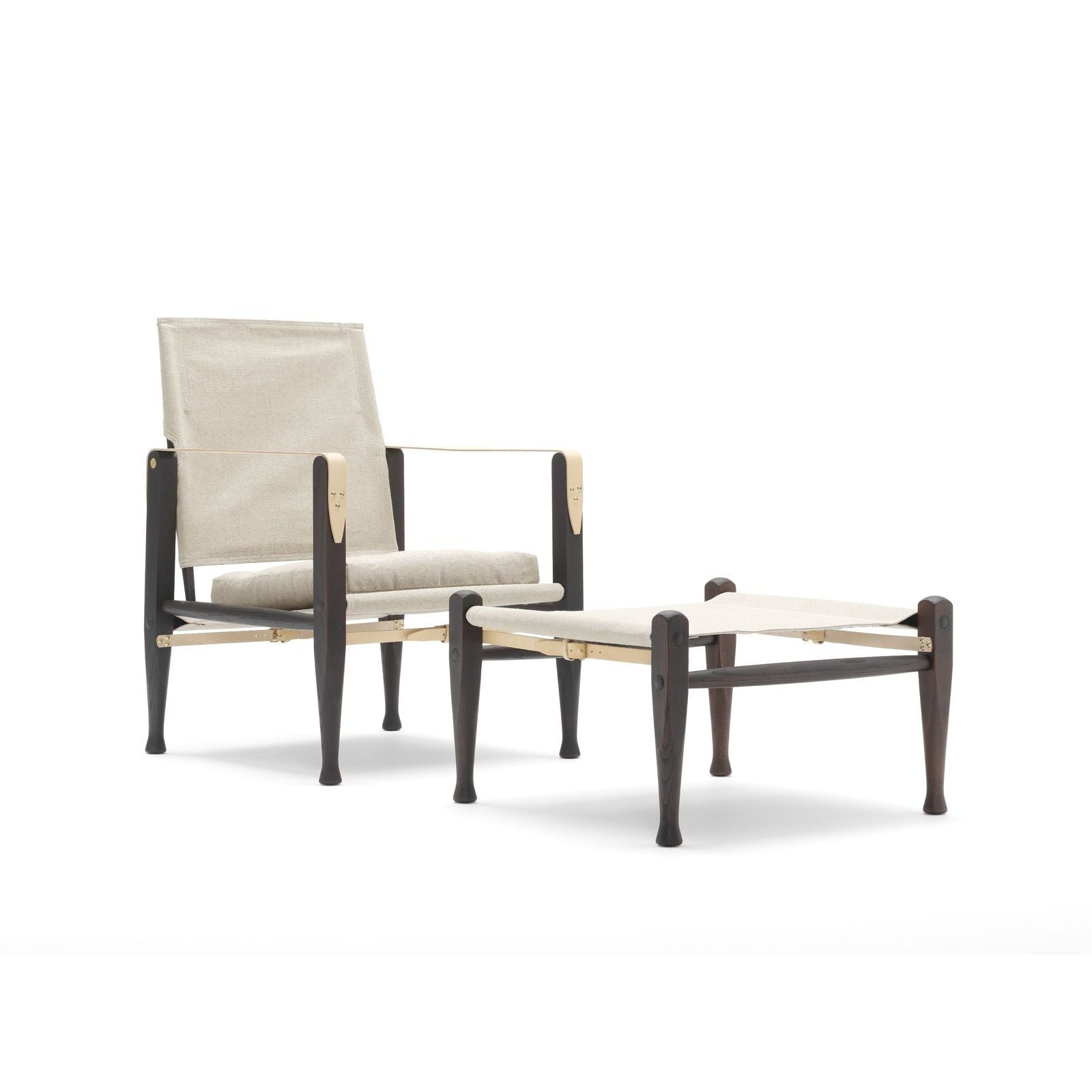 [product_category]-Carl Hansen Kk47000 Safari Chair, Oiled Ash/Black Leather-Carl Hansen-CHKK47000-thor301-oiledash-CAR-2