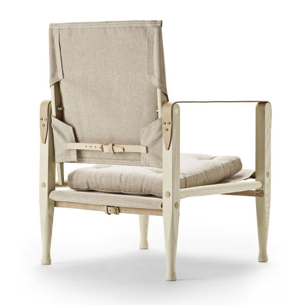 [product_category]-Carl Hansen Kk47000 Safari Chair, Oiled Ash/Natural-Carl Hansen-CHKK47000-naturalcanvas-oiledash-CAR-2