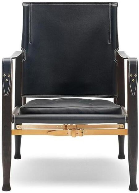 [product_category]-Carl Hansen Kk47000 Safari Chair, Smoked Ash/Black Leather-Carl Hansen-CHKK47000-black-smokedash-CAR-1
