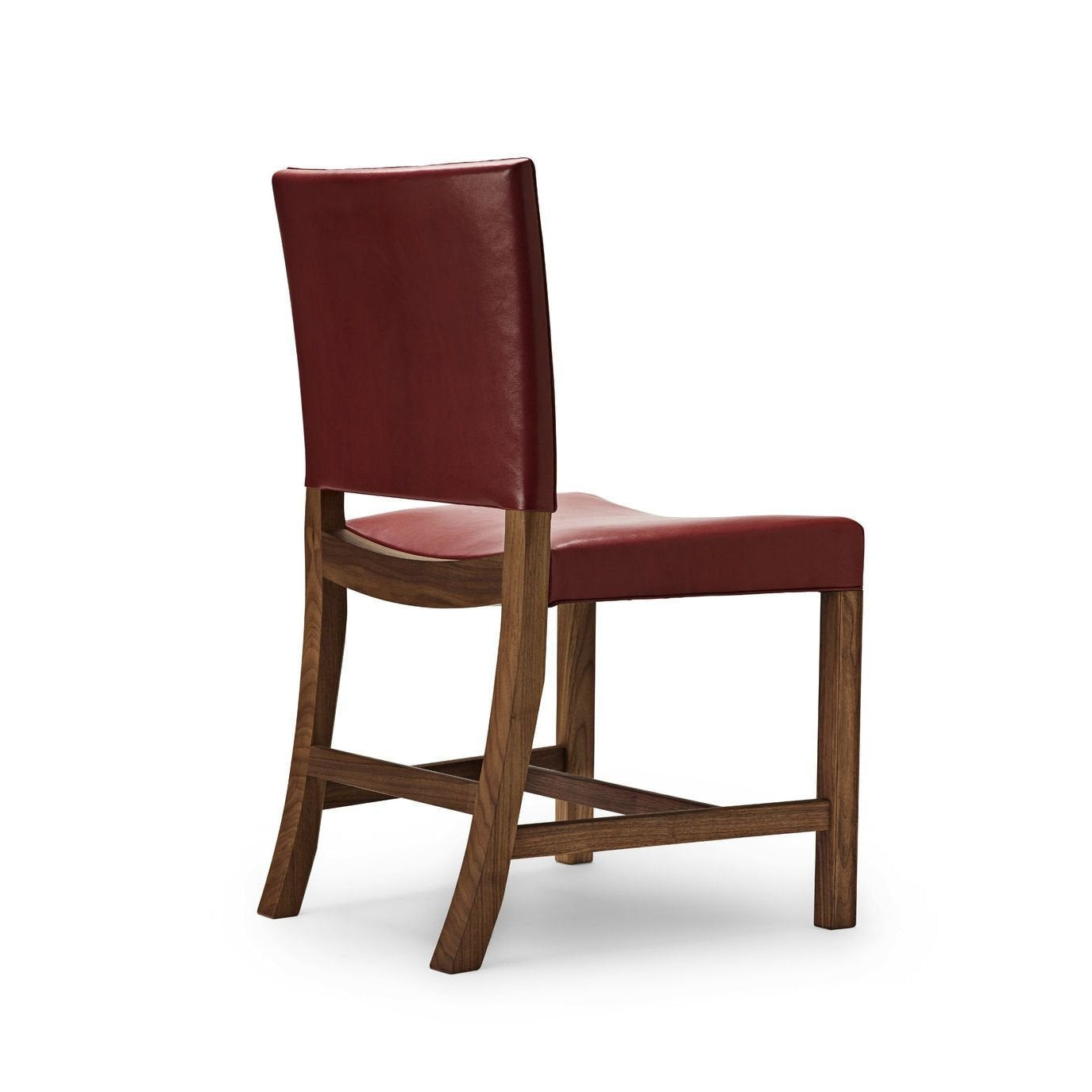 [product_category]-Carl Hansen Kk47510 The Red Chair, Lacquered Walnut/Red Goatskin-Carl Hansen-CHKK47510-red-lacqueredwalnut-CAR-3