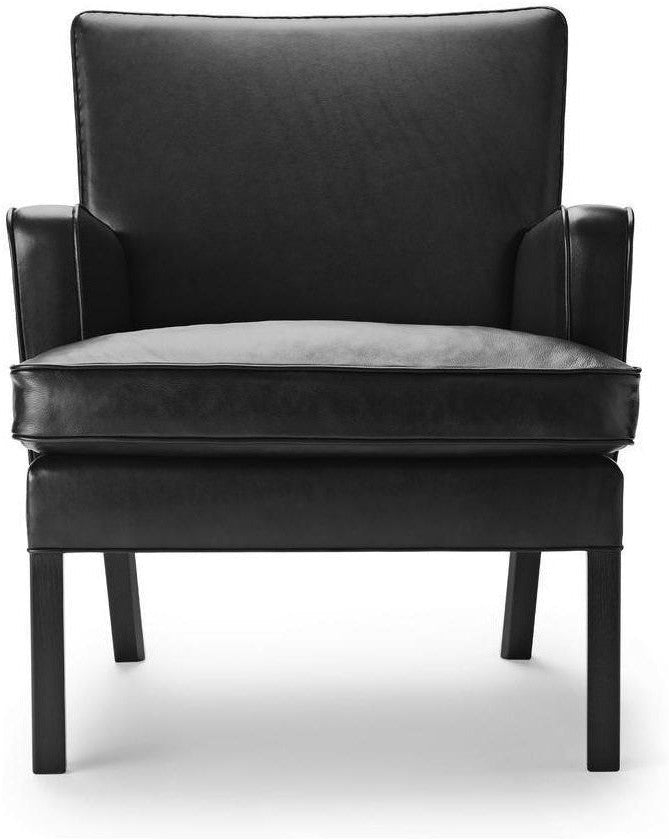 [product_category]-Carl Hansen Kk53130 Easy Chair, Black Oak/Black Leather-Carl Hansen-CHKK53130-sif98-blackoak-CAR-1
