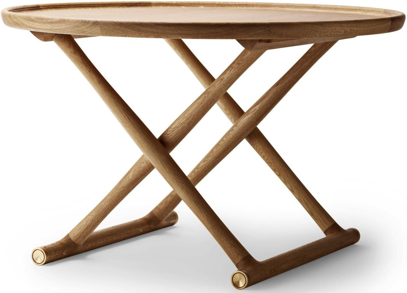 [product_category]-Carl Hansen Ml10097 Egyptian Table Oiled Oak, ø100 Cm-Carl Hansen-5710954464975-ML10097-oiledoak100-CAR-1
