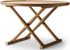 Carl Hansen ML10097 Egyptský stůl naolejovaný dub, Ø100 cm