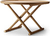 Carl Hansen ML10097 Egyptský stůl naolejovaný dub, Ø85 cm