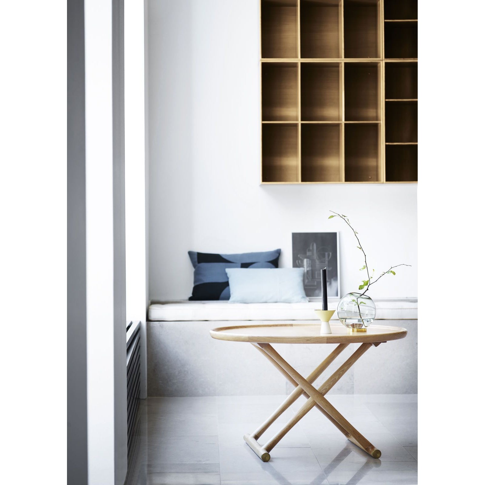 [product_category]-Carl Hansen Ml10097 Egyptian Table Oiled Oak, ø85 Cm-Carl Hansen-5710954464982-ML10097-oiledoak85-CAR-2