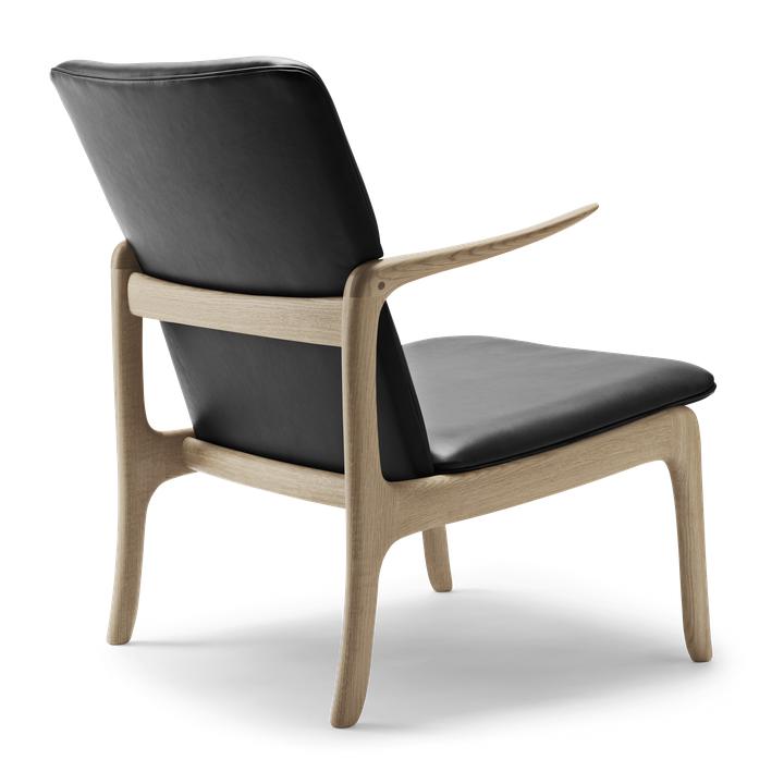 [product_category]-Carl Hansen Ow124 Beak Chair, Soaped Oak/Black Leather-Carl Hansen-ow124-thor301-soapedoak-CAR-2