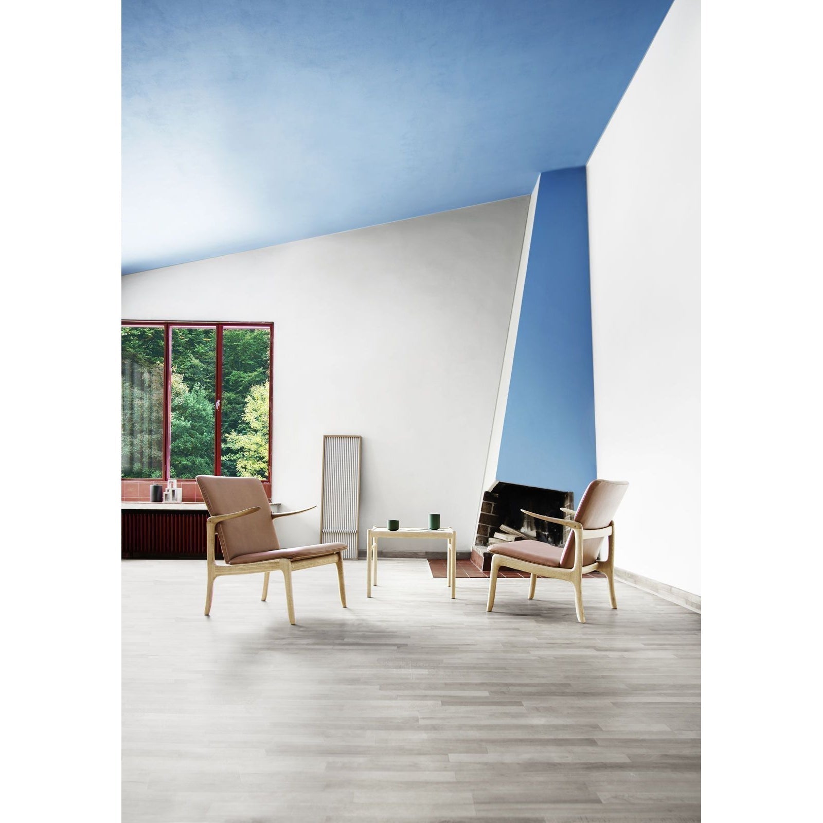 [product_category]-Carl Hansen Ow124 Beak Chair, Soaped Oak/Black Leather-Carl Hansen-ow124-thor301-soapedoak-CAR-5