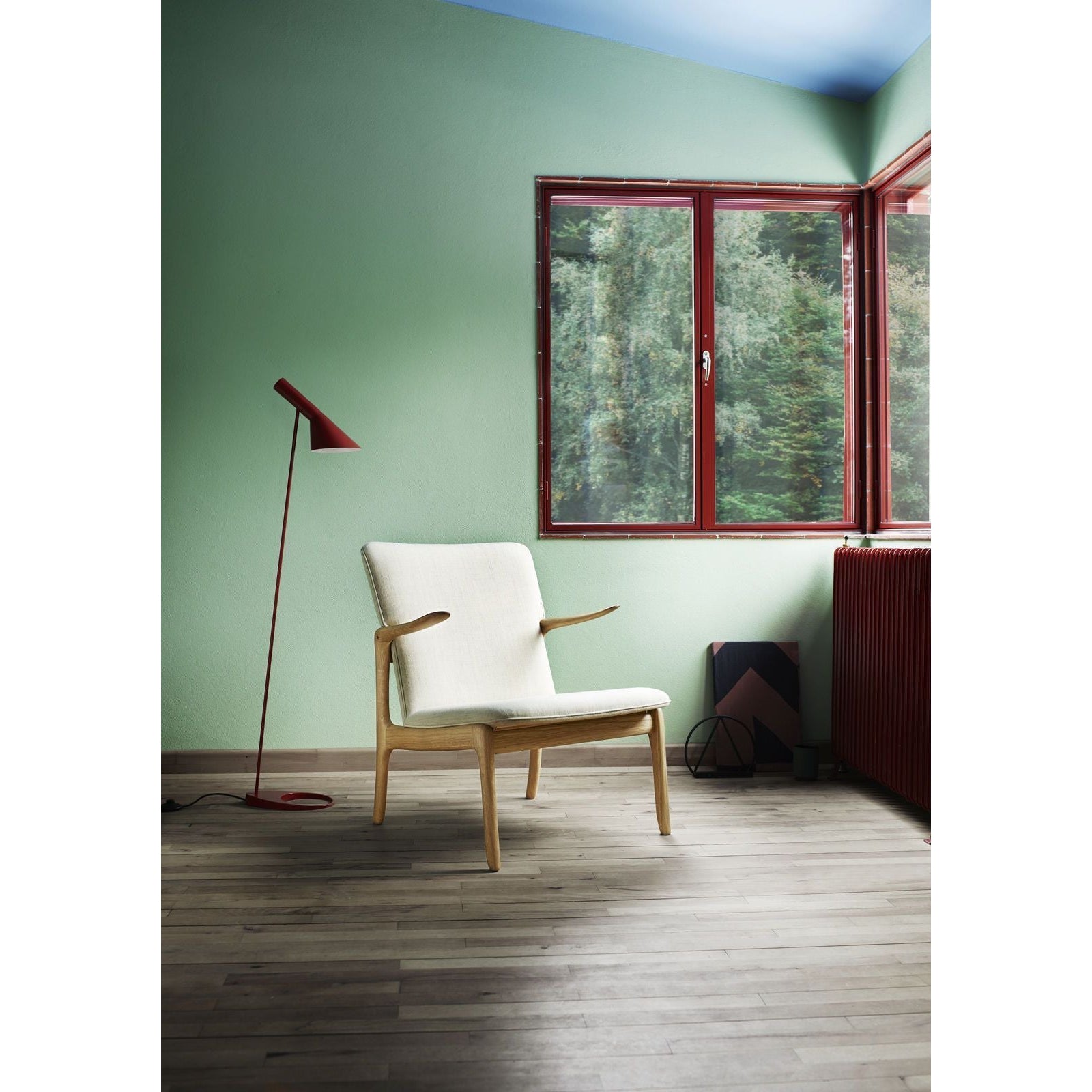 [product_category]-Carl Hansen Ow124 Beak Chair, Soaped Oak/Black Leather-Carl Hansen-ow124-thor301-soapedoak-CAR-7