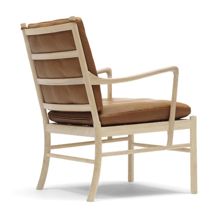 [product_category]-Carl Hansen Ow149 Colonial Chair, Soaped Oak/Dark Brown Leather-Carl Hansen-5714413589599-ow149-thor307-soapedoak-CAR-2