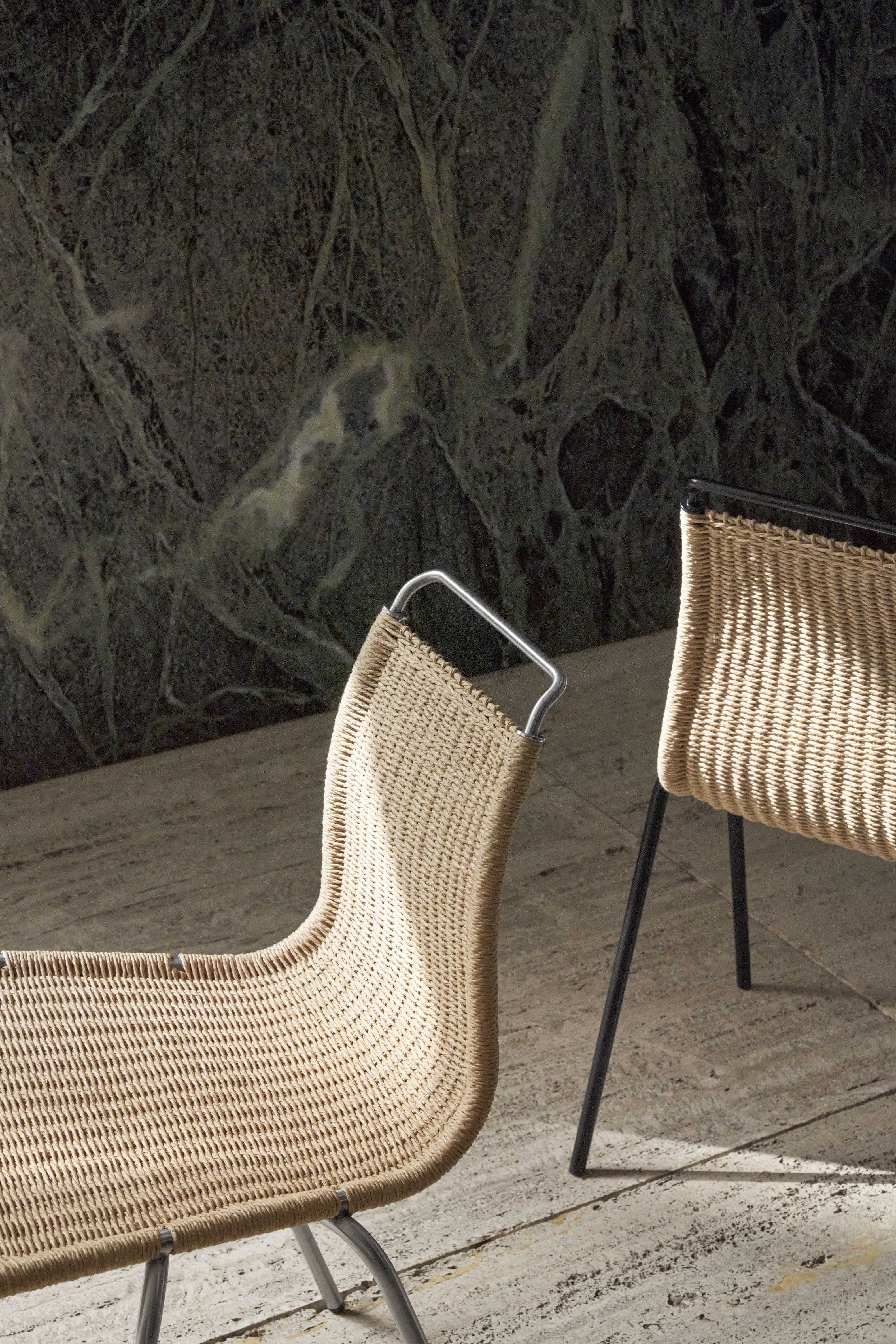 [product_category]-Carl Hansen Pk1 Chair, Stainless Brushed Steel/Natural Paper Cord-Carl Hansen-5715397223165-PK1-Rustfrit-011-CAR-7