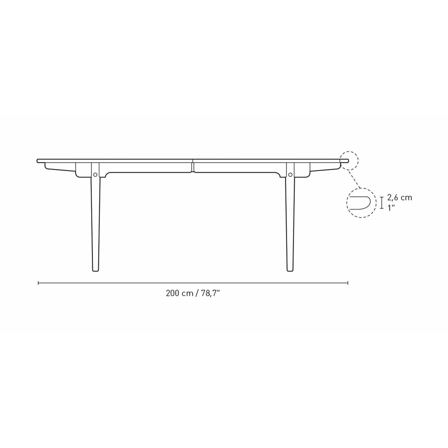 [product_category]-Carl Hansen Sat Plate For Ch337 Table, Oak Smoke Oil-Carl Hansen-5715230589502-CH337I-oak-smokedoil-CAR-3