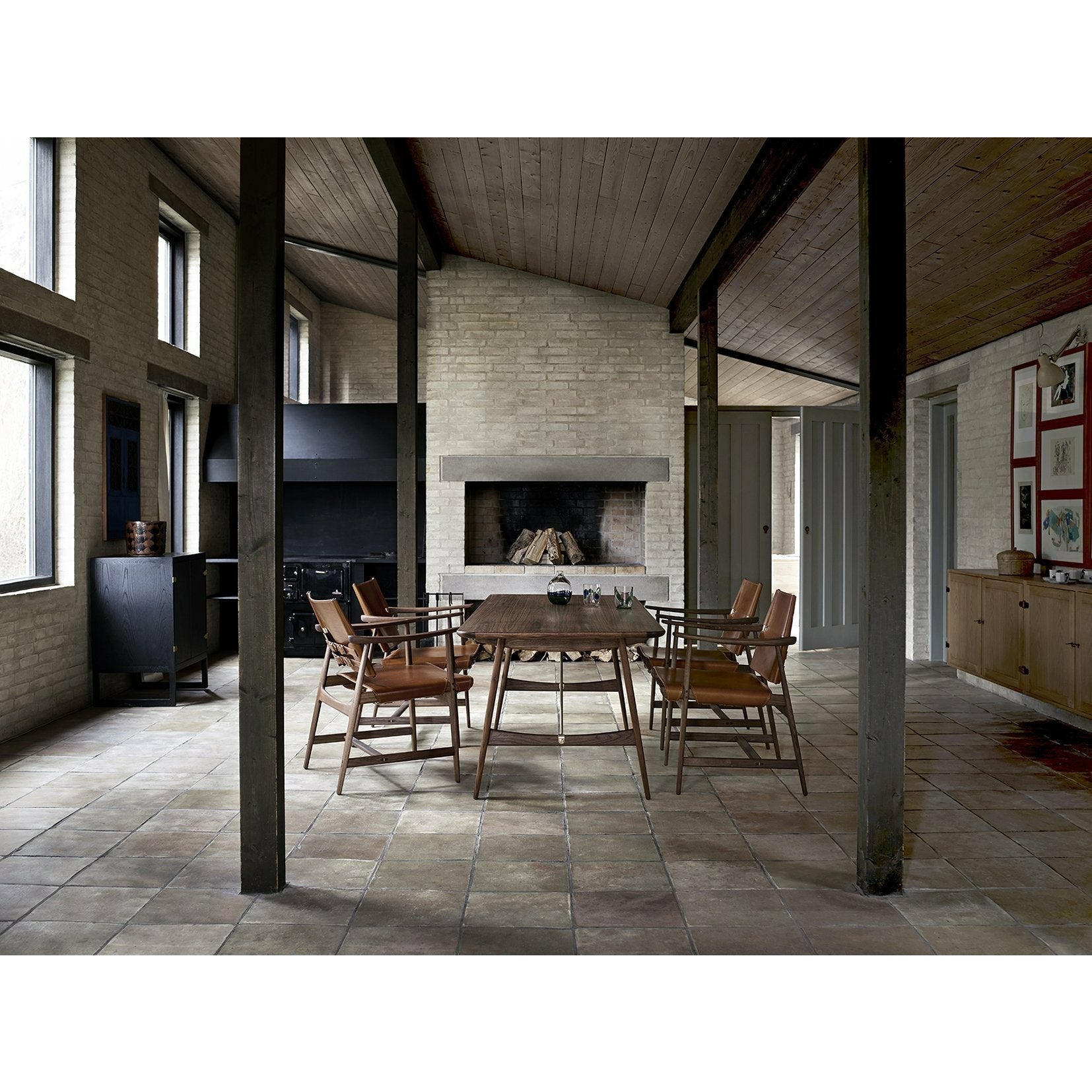 [product_category]-Carl Hansen Satellite Pattern Rehearsals, Cognac-Carl Hansen-2156484495636-CHSample-Saddle-Cognac-CAR-2