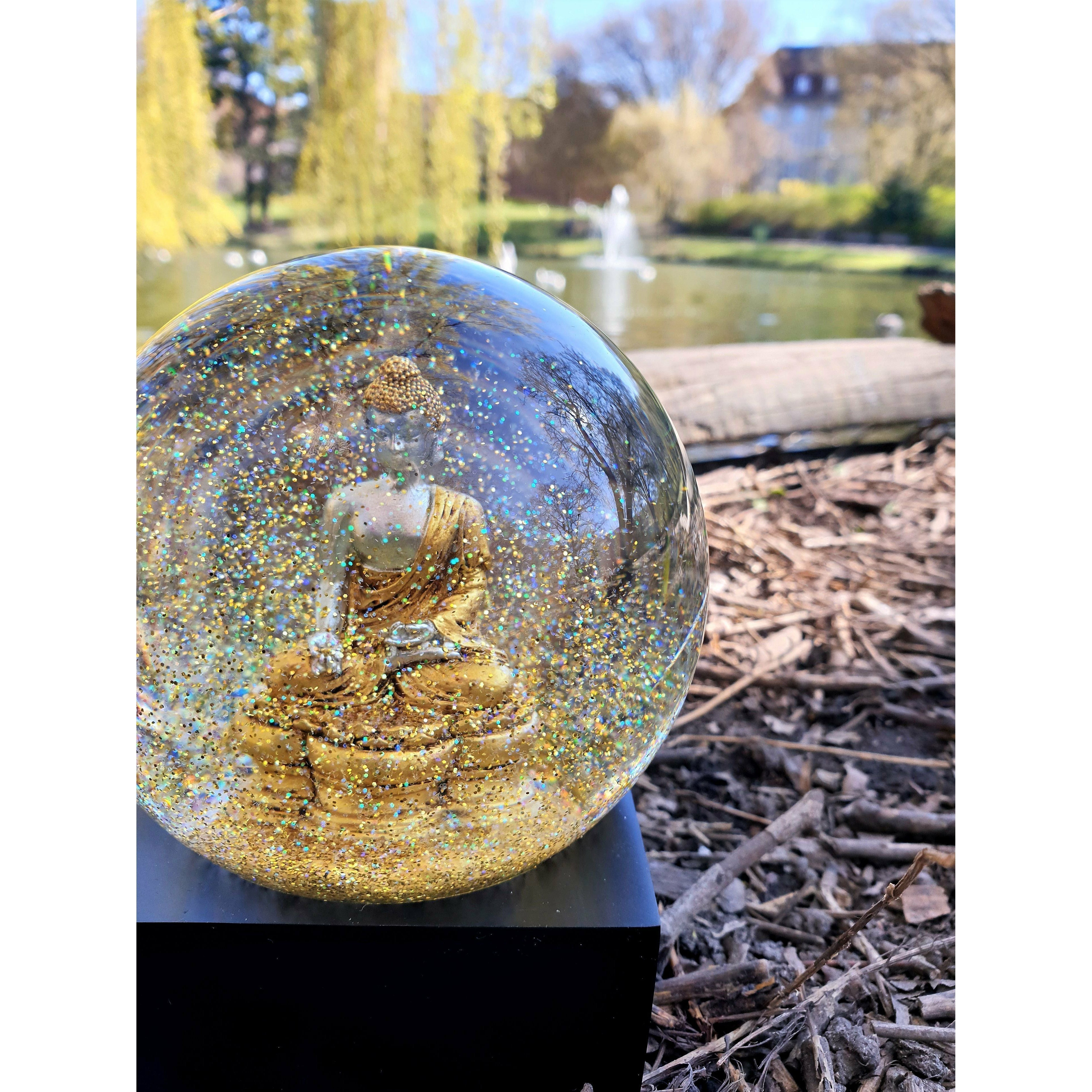 [product_category]-Cool Snow Globes Buddha Gold-Cool Snow Globes-852830007144-CS207-BUDG-COO-3