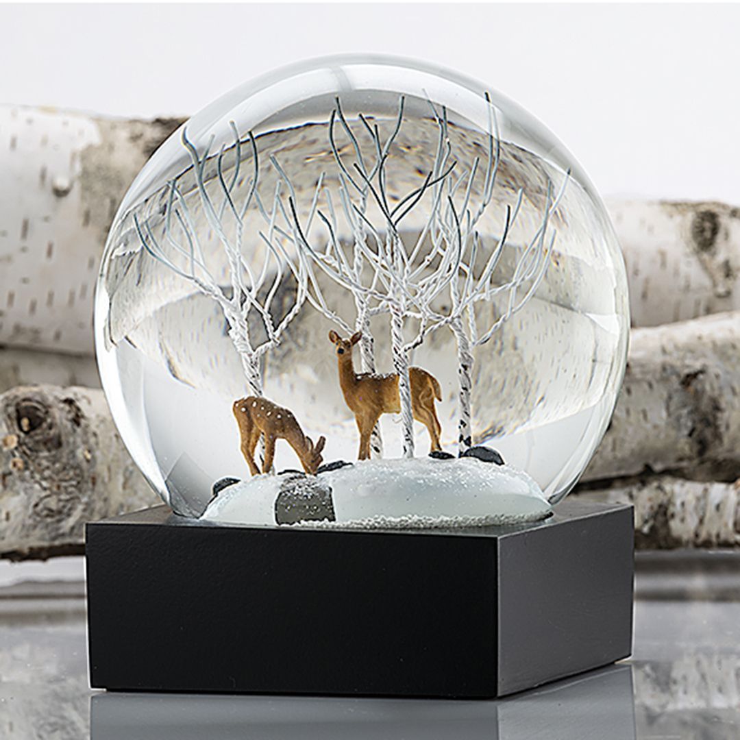 [product_category]-Cool Snow Globes Deer In Wood-Cool Snow Globes-852830007564-CS122-DEER-COO-2
