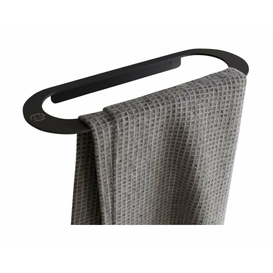 [product_category]-Copenhagen Bath Cb 100 Towel Holder L28 Cm, Mat Black-Copenhagen Bath-5700400401029-40040102-COP-1