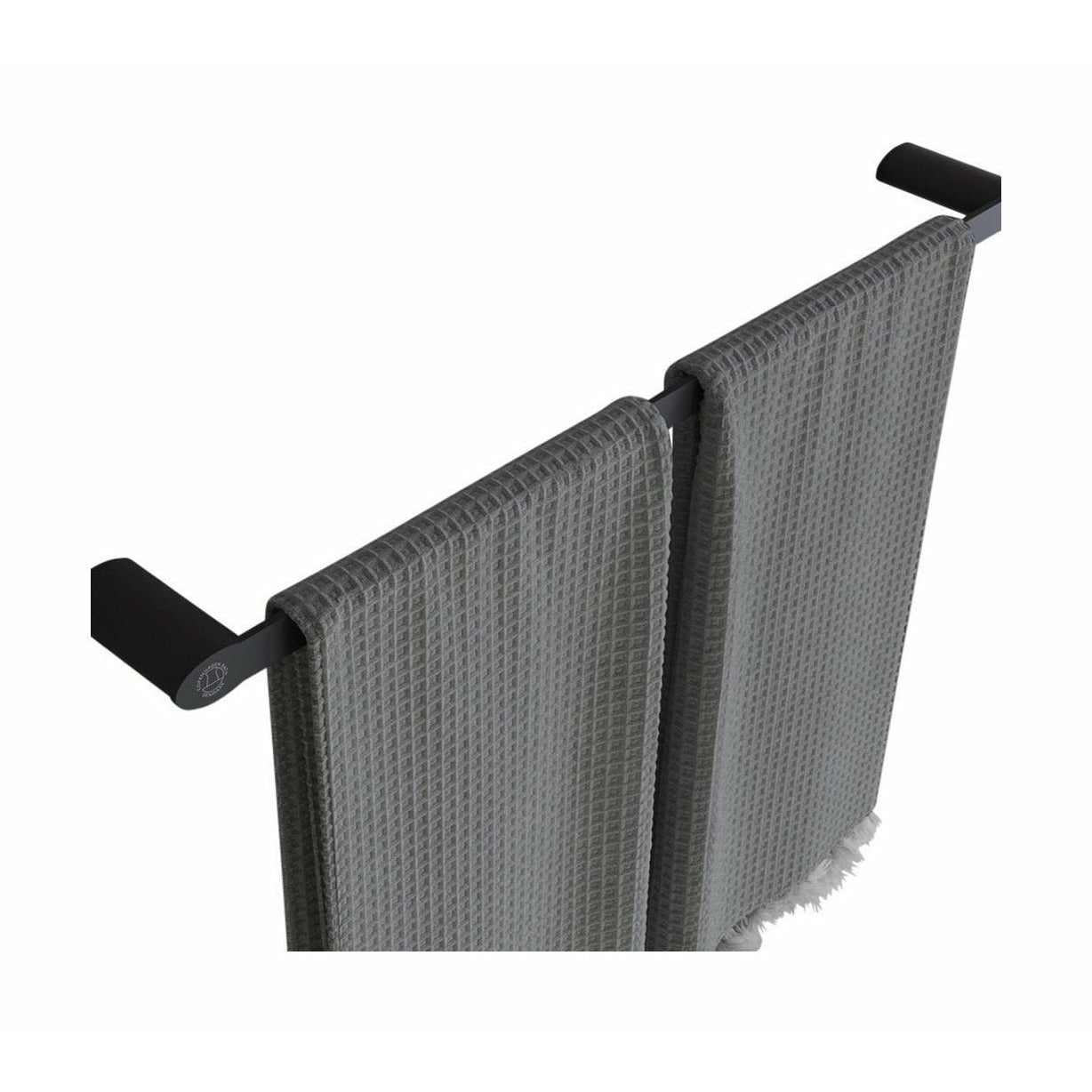 [product_category]-Copenhagen Bath Cb 200 Towel Holder, Mat Black-Copenhagen Bath-5700400401203-40040120-COP-1