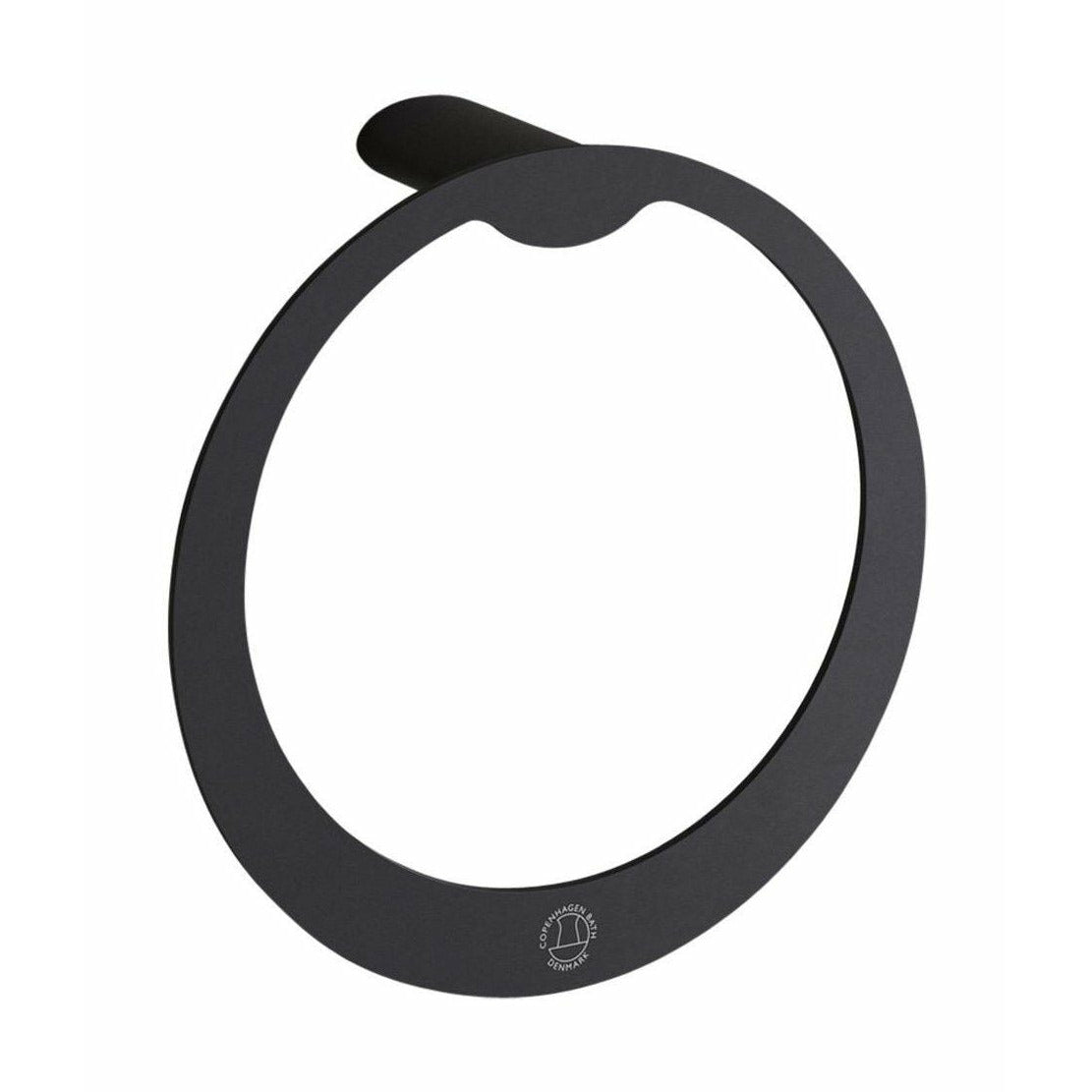 [product_category]-Copenhagen Bath Cb 200 Towel Ring, Mat Black-Copenhagen Bath-5700400401173-40040117-COP-1