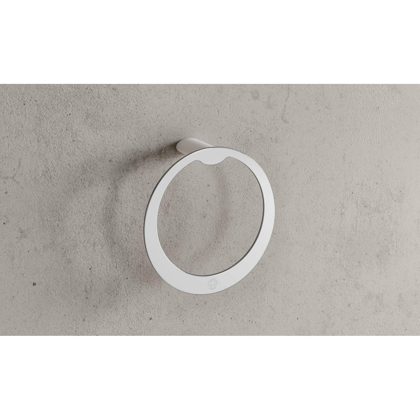 [product_category]-Copenhagen Bath Cb 200 Towel Ring, Mat White-Copenhagen Bath-5700400401227-40040122-COP-2