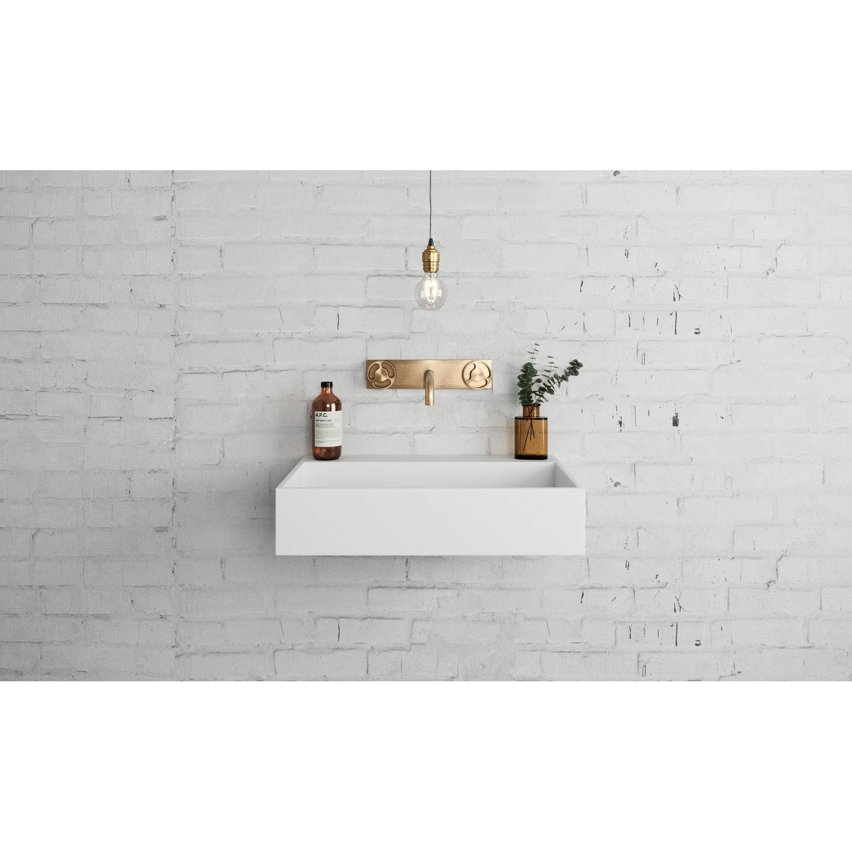 [product_category]-Copenhagen Bath Christiansfeld Wash Basin, L60 Cm-Copenhagen Bath-5700400100687-40010068-COP-2