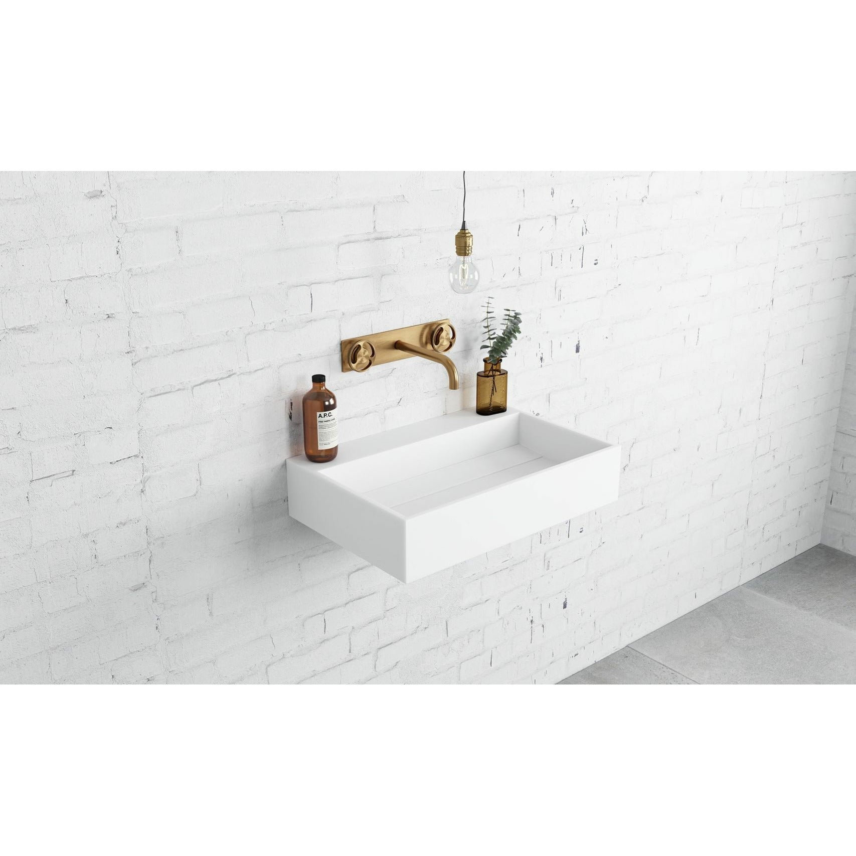 [product_category]-Copenhagen Bath Christiansfeld Wash Basin, L60 Cm-Copenhagen Bath-5700400100687-40010068-COP-3